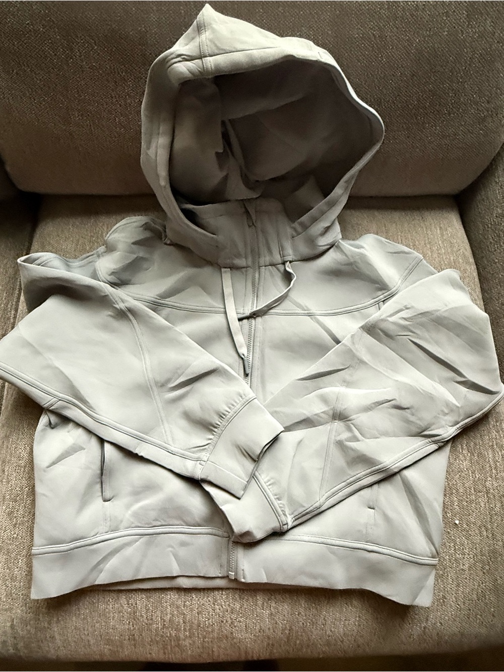 Lululemon Cropped Zip Up